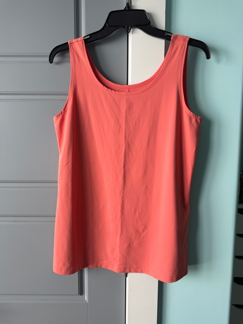 Christopher & Banks Orange Scoop Neck Tank